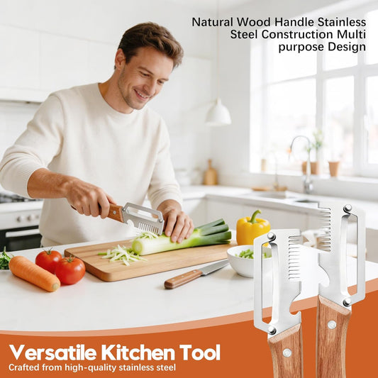 Multifunctional Ultra-Sharp Vegetable Peeler & Cutter