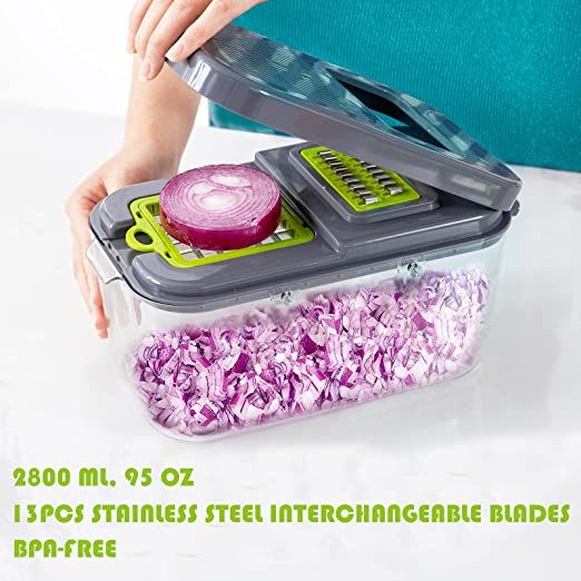 22-in-1 Vegetable Chopper Slicer Set - Image 3