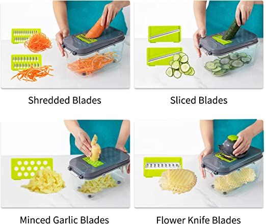 22-in-1 Vegetable Chopper Slicer Set - Image 4