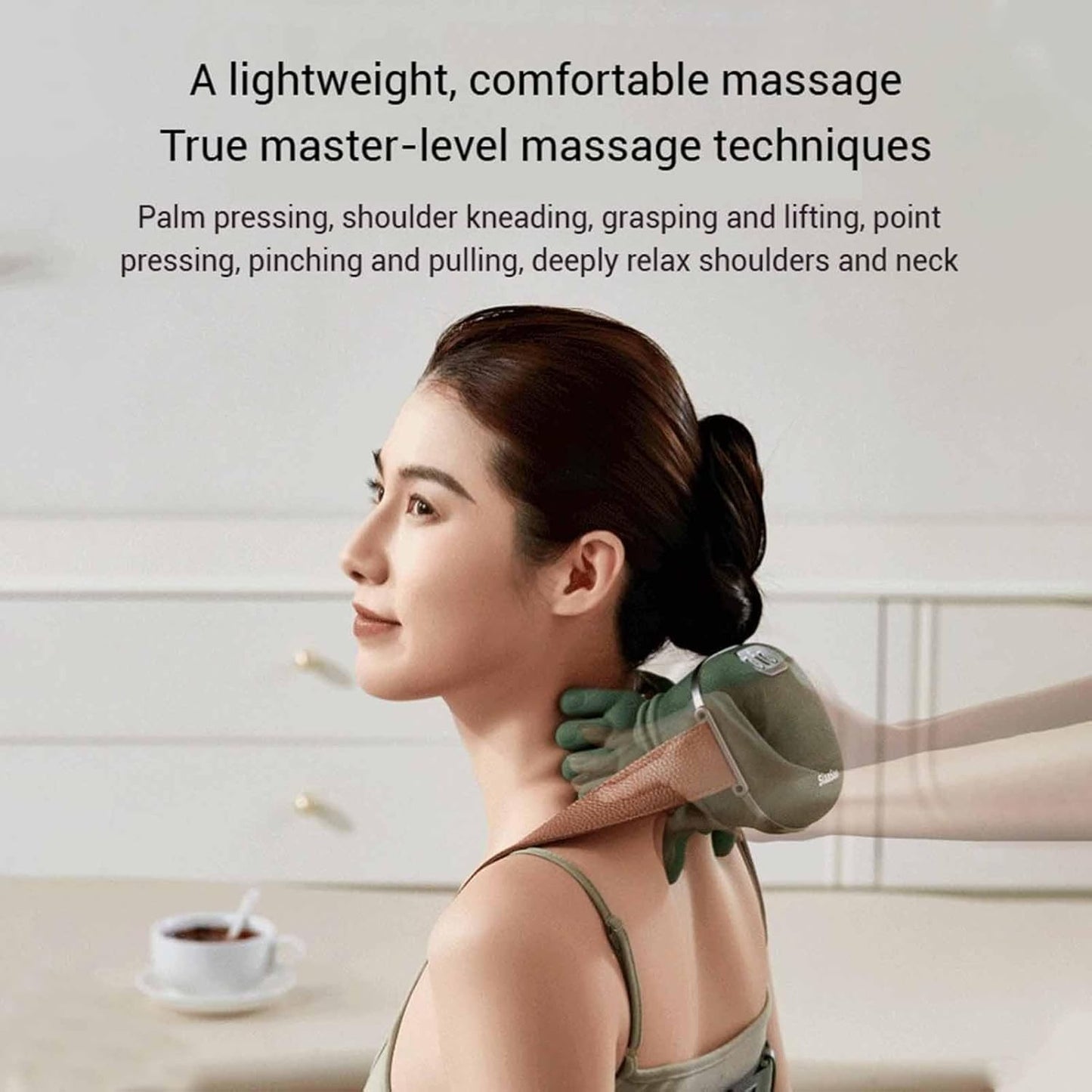 Neck & Shoulder Kneading Massager - Real Hand Feel