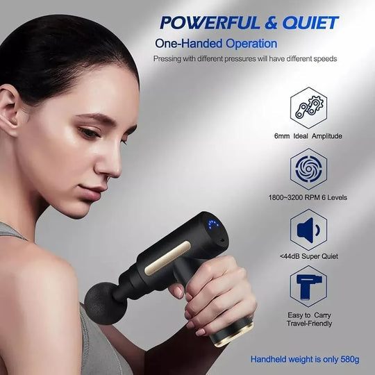 Mini Massage Gun Percussion Deep Tissue