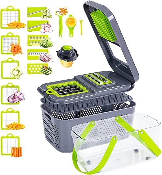 22-in-1 Vegetable Chopper Slicer Set - Image 2