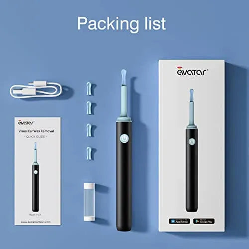 Smart Visual Ear Wax Removal Tool – Wireless Otoscope Camera Kit