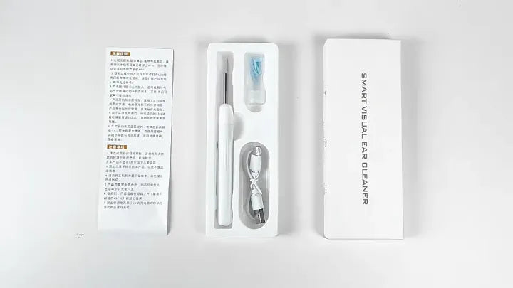 Smart Visual Ear Wax Removal Tool – Wireless Otoscope Camera Kit