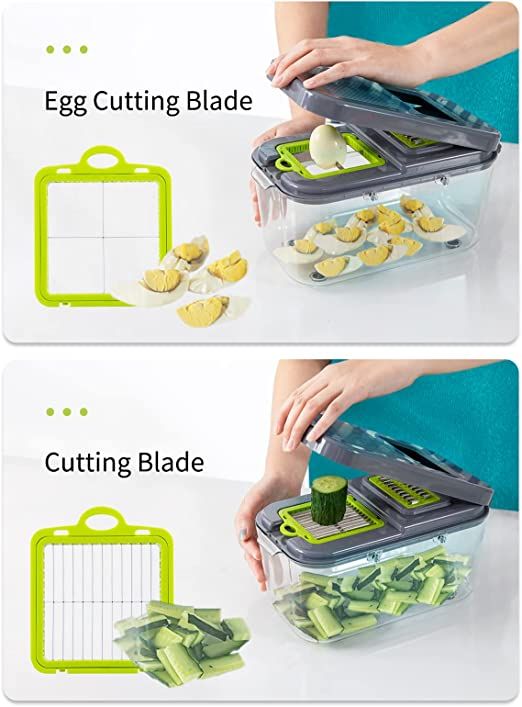 22-in-1 Vegetable Chopper Slicer Set - Image 5