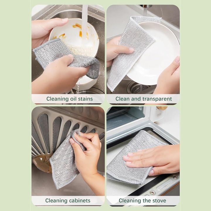 10pcs Wire Dishcloth Set - Image 2