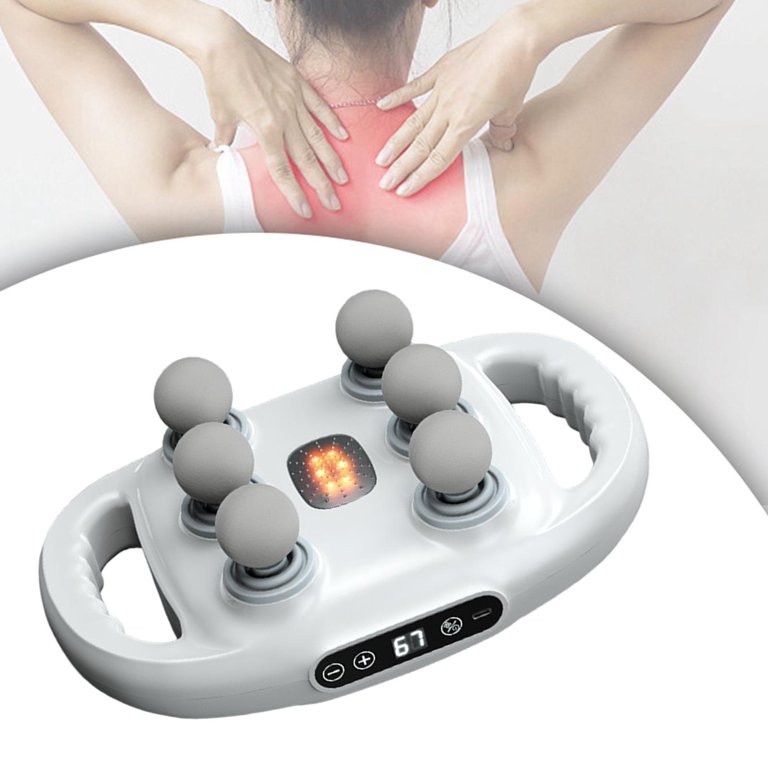 Multi-Head Fascia Muscle Massager Gun
